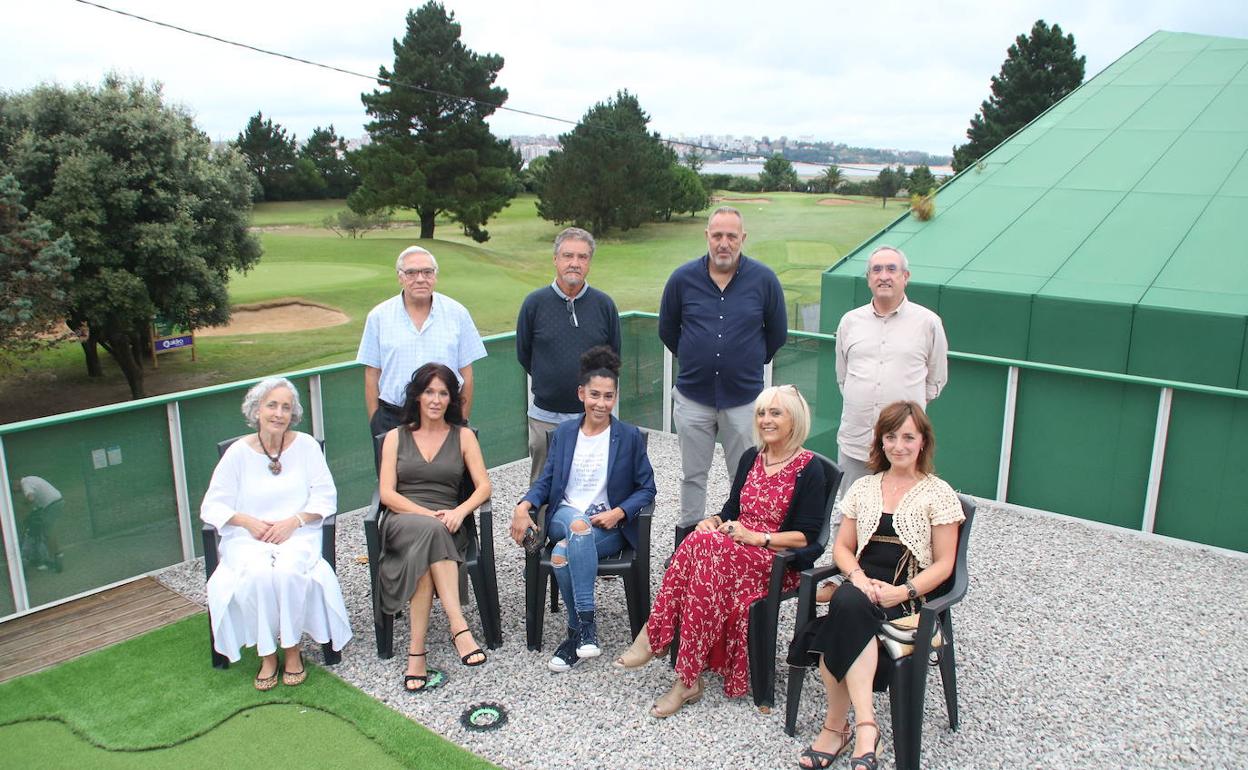 Algunos de los pintores que participaron en la pasada edición 