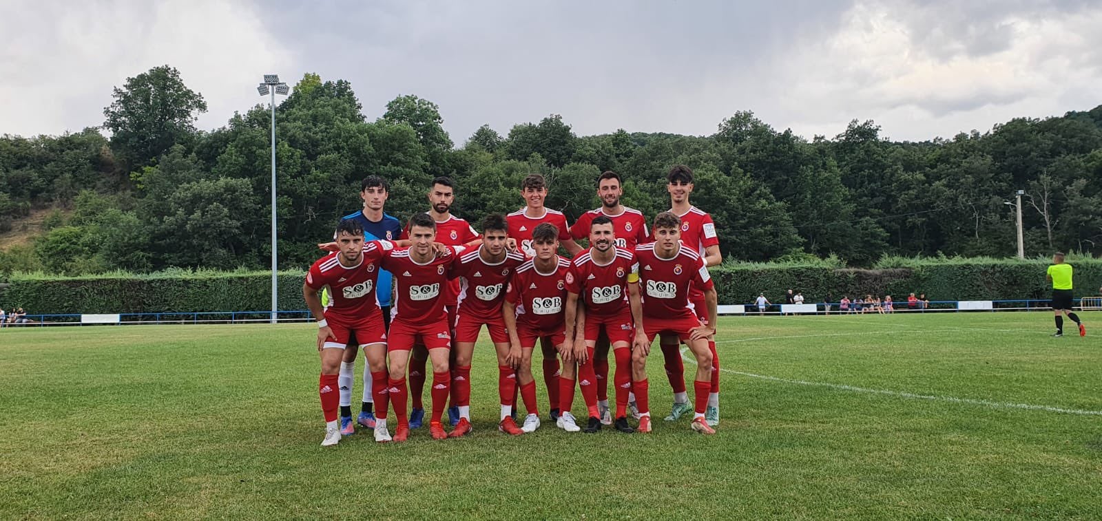 Once de la Gimnástica que el pasado miércoles perdió ante el Palencia Cristo por 1-0.