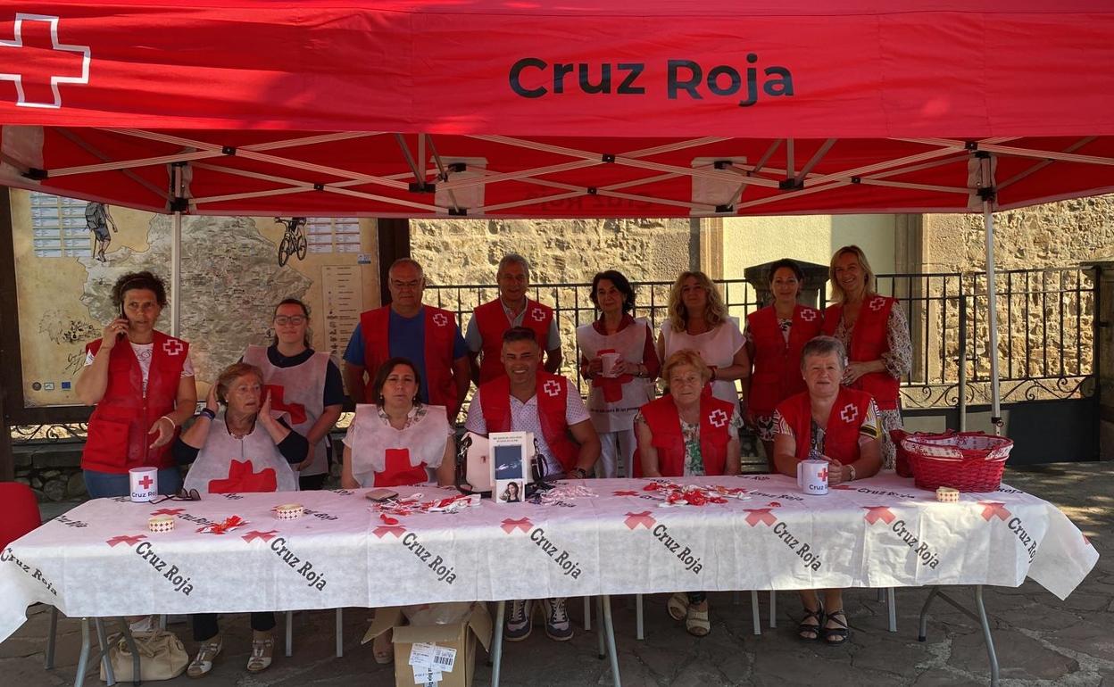 Cruz Roja recupera en Potes el Día de la Banderita