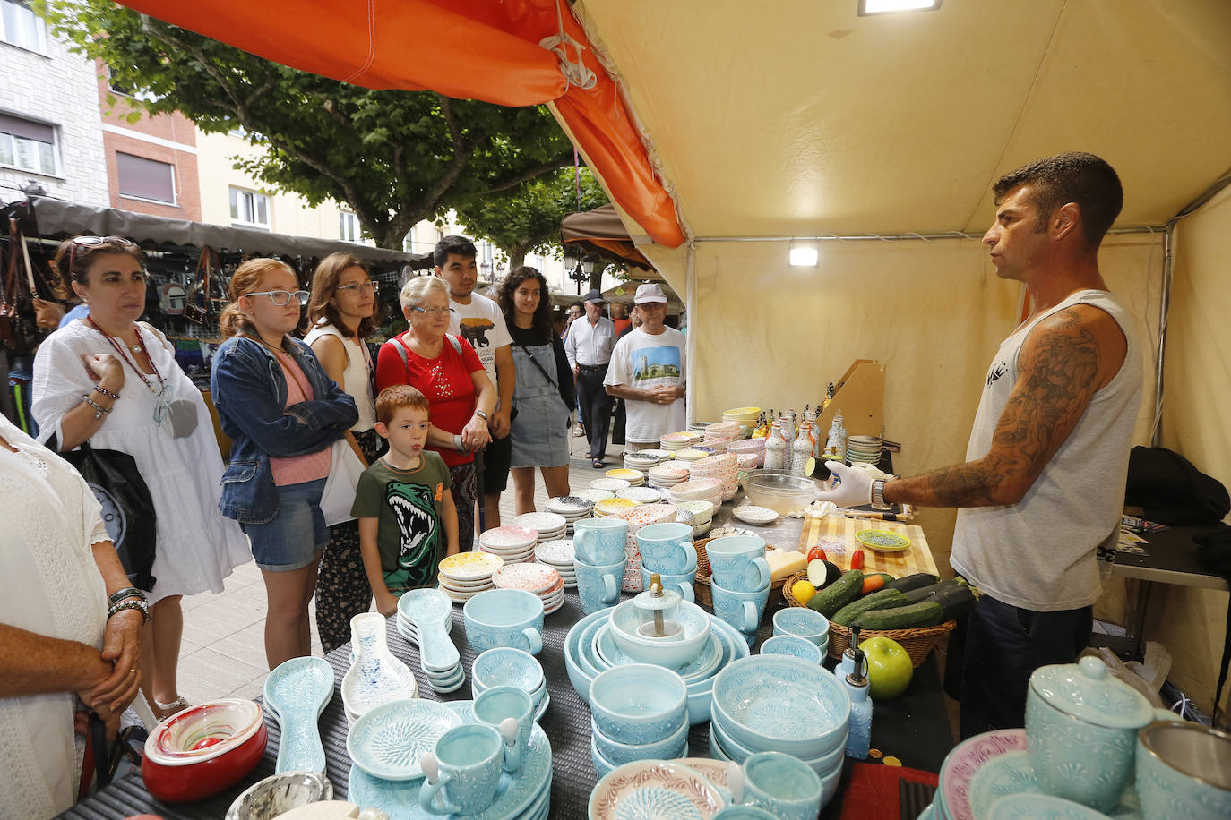 Fotos: Mercado renacentista en Torrelavega