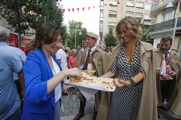 Susanna Griso participó en todos los actos alrededor de la jornada