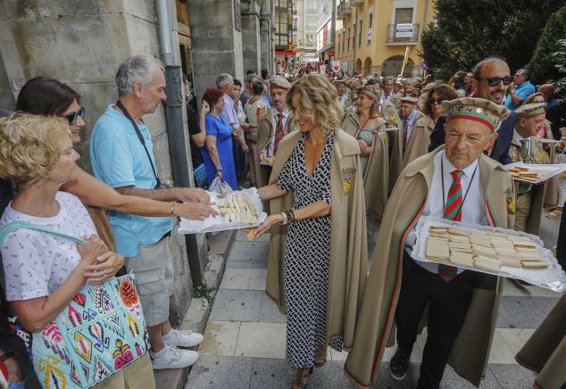 Susanna Griso participó en todos los actos alrededor de la jornada