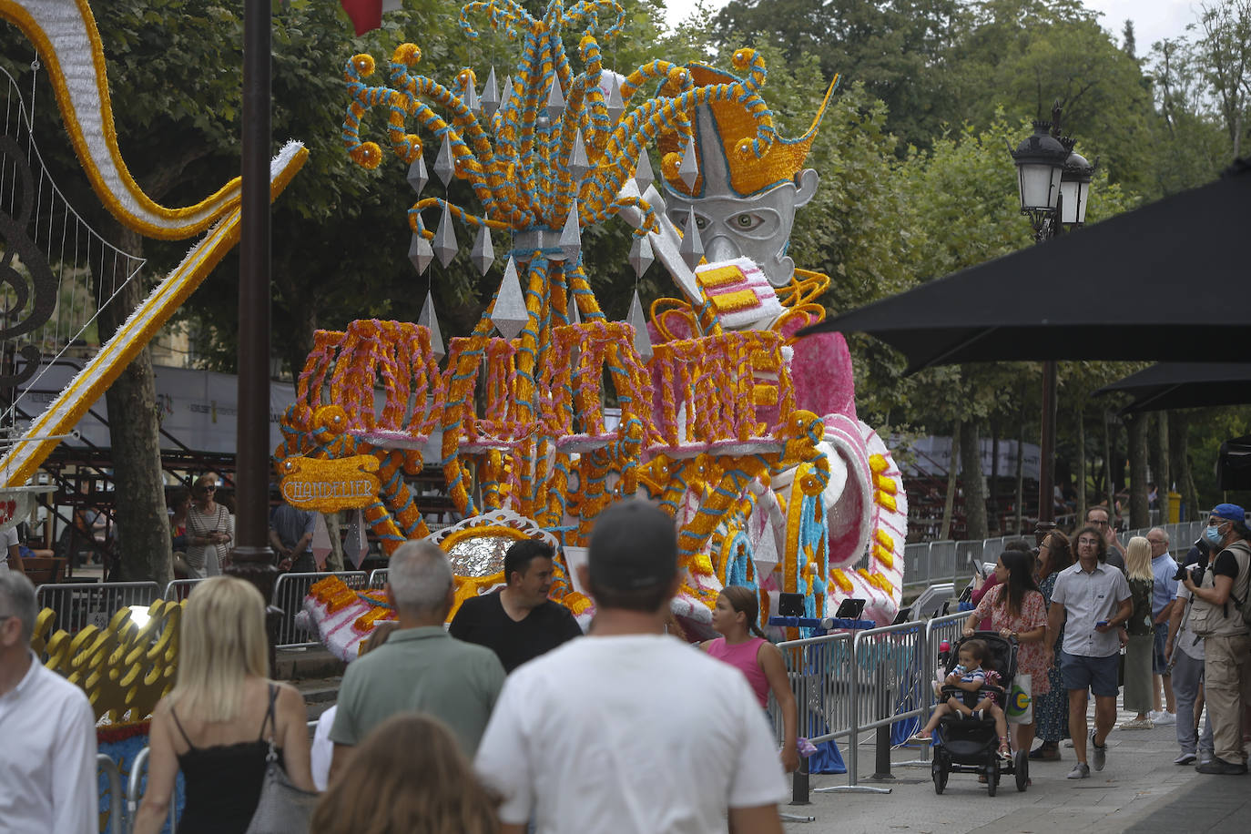 Fotos: Las carrozas de la Gala Floral, en imágenes