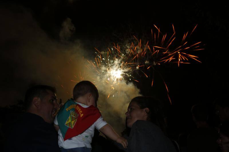 Fotos: Fuegos artificiales en Torrelavega