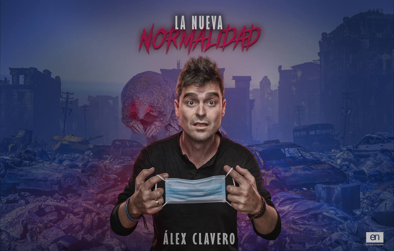 HUMOR. Sábado 14 de enero, Sala Argenta, 19.30 horas, Álex Clavero | ‘La nueva normalidad’. Precios: A, B y C 18 euros; D1 15 euros; D2 12 euros y PMR B y C 18 euros.