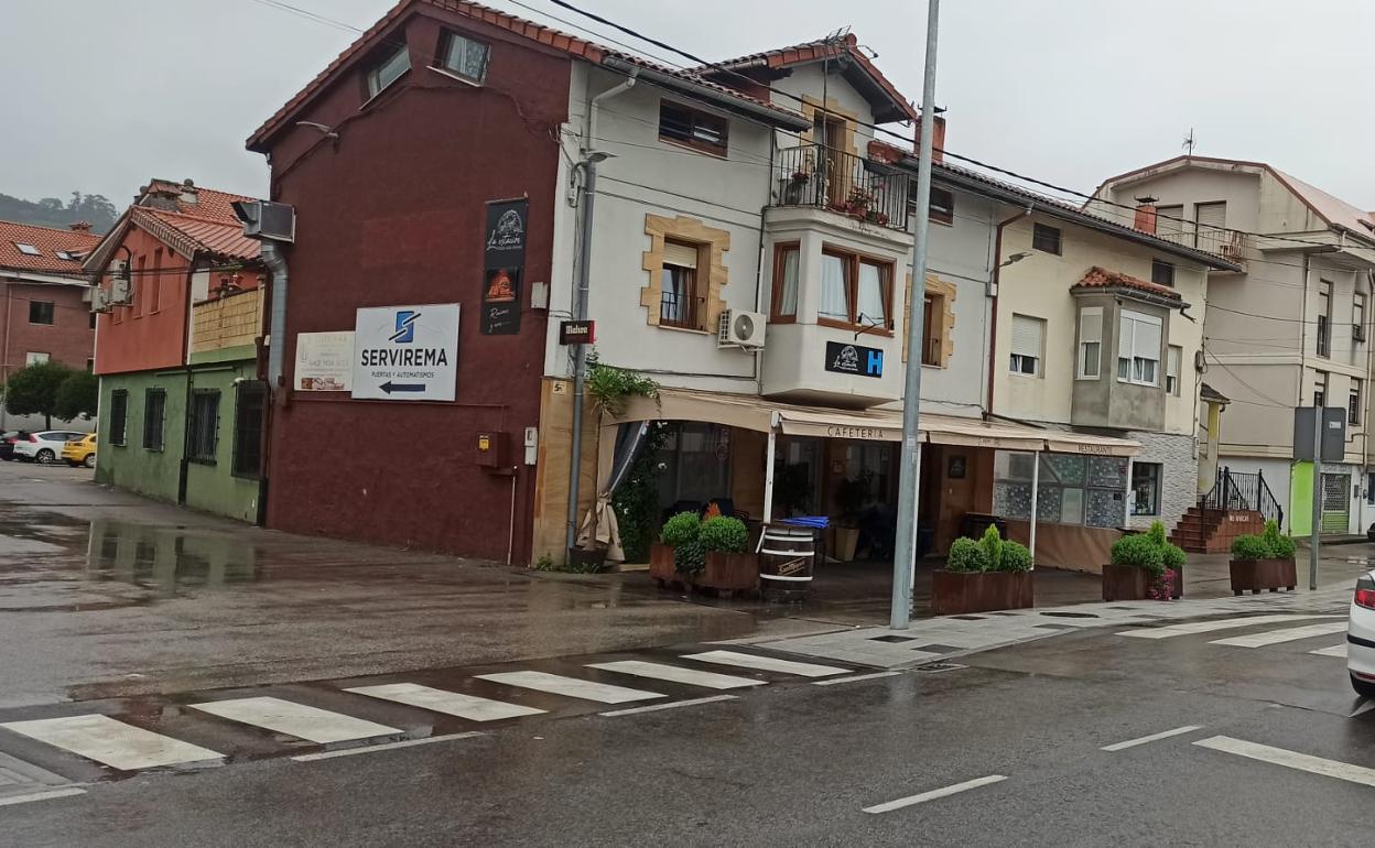 El local La Estación donde sucedieron los hechos. 