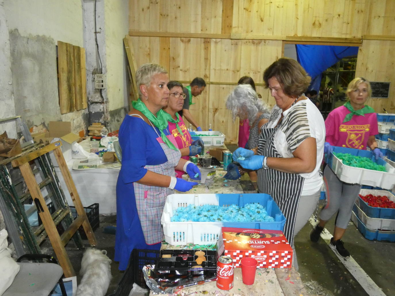 Fotos: Las carrozas ya están listas para desfilar