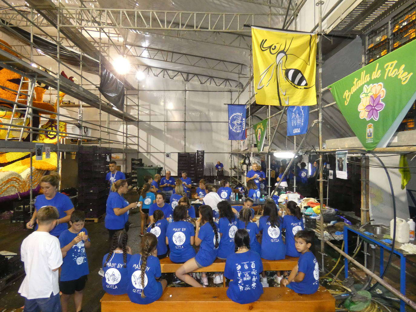 Fotos: Las carrozas ya están listas para desfilar