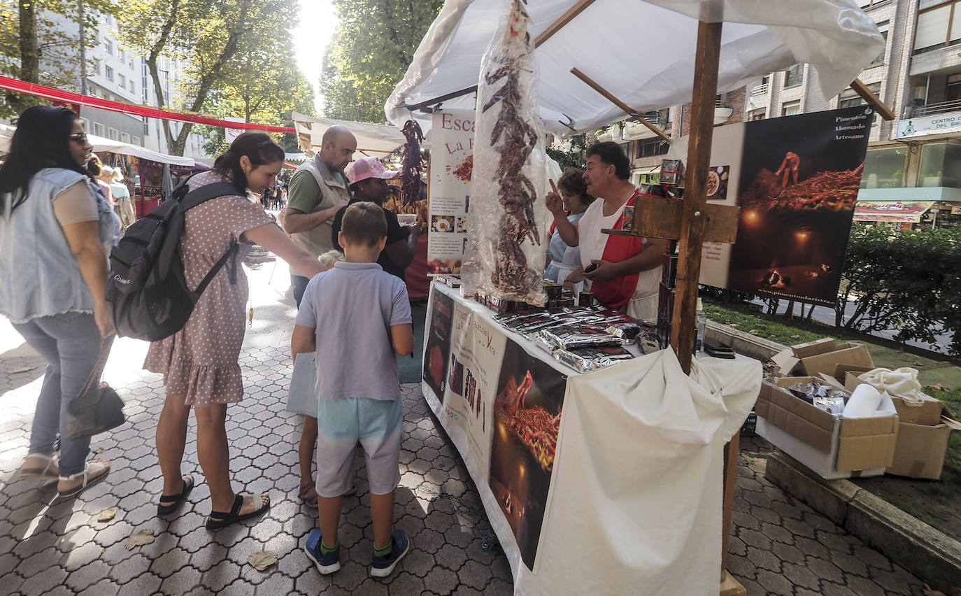 Mercado Romano en la Alameda de Oviedo.