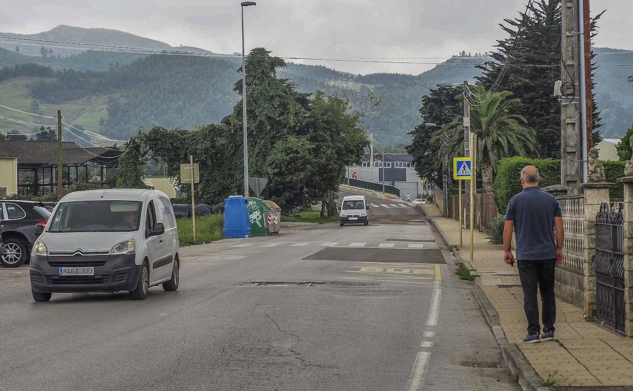 Tramo de la Avenida Fernández Vallejo que se va a mejorar. 