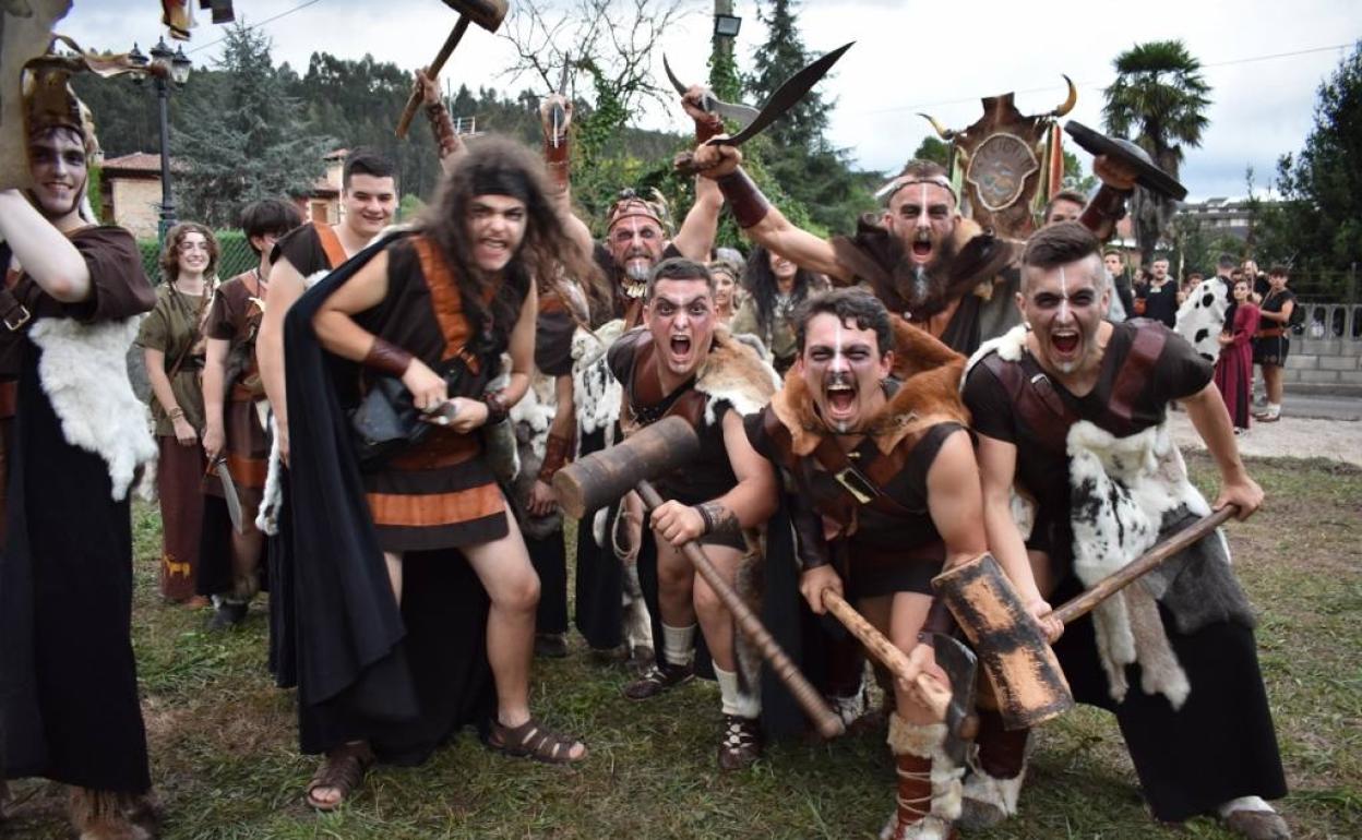 Los cántabros toman protagonismo hoy viernes en el regreso de las escenificaciones de las Guerras Cántabras.