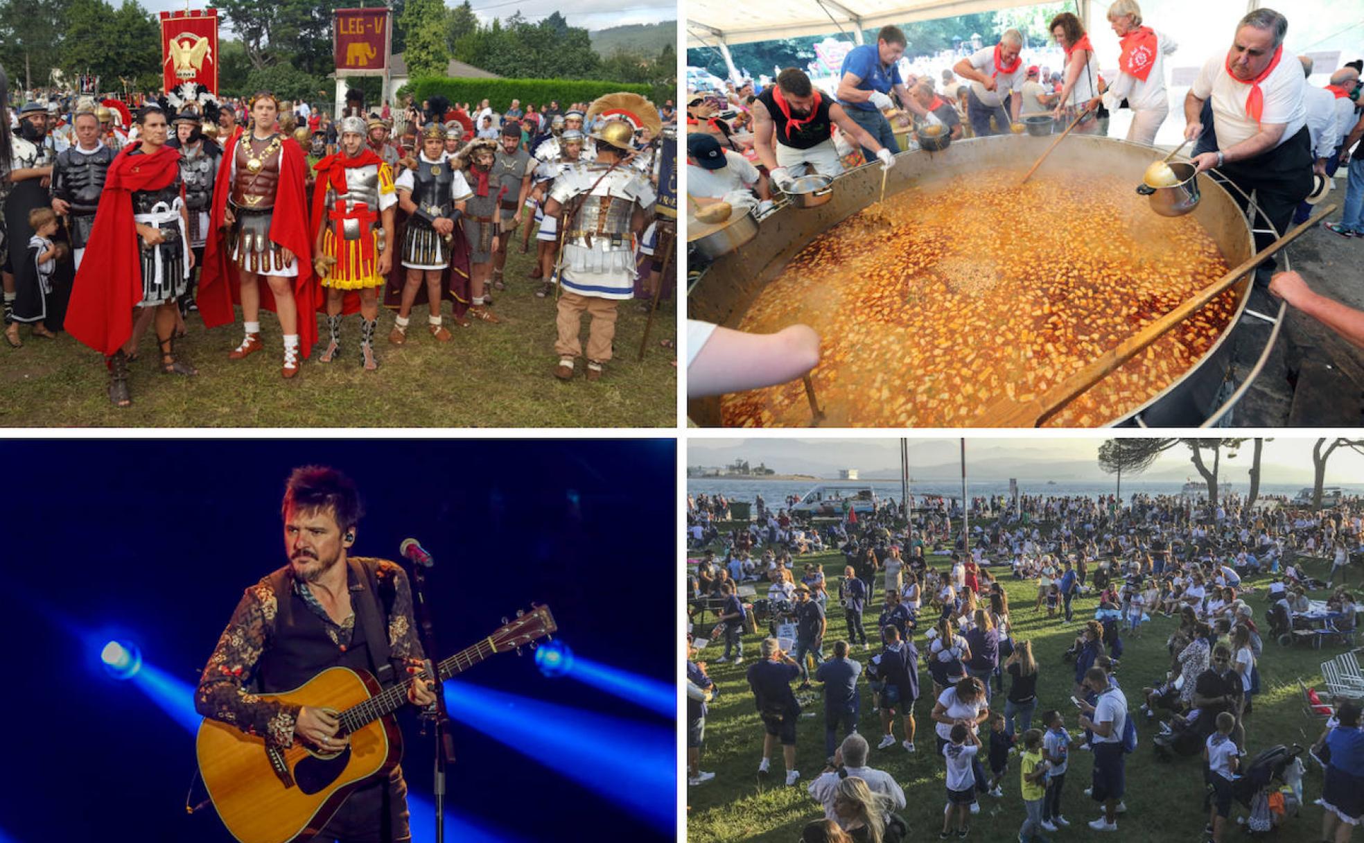 Guerras Cántabras, Fiesta del Cocido en Ucieda, conciertos en los faros y fiestas como las de la Virgen de Puerto de Santoña... Por planes en CAntabria este fin de semana no será.