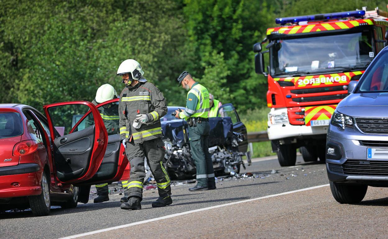 Accidente de tráfico ocurrido este año en Cantabria