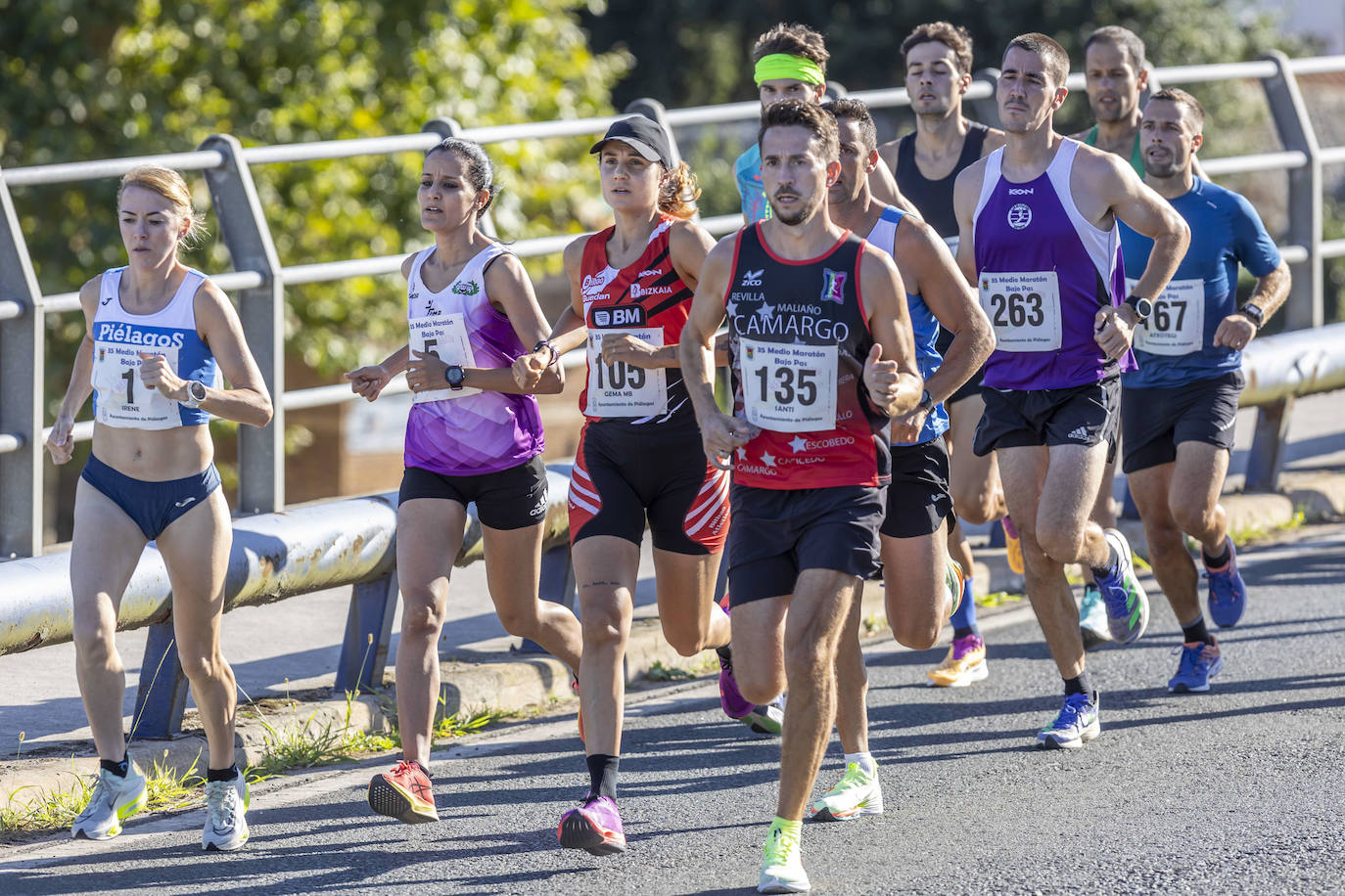 Fotos: Imágenes de la media maratón Bajo Pas