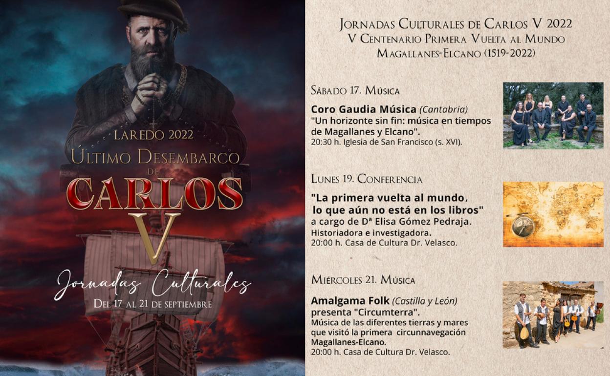 Las Jornadas Culturales de Carlos V se desarrollarán a partir del sábado