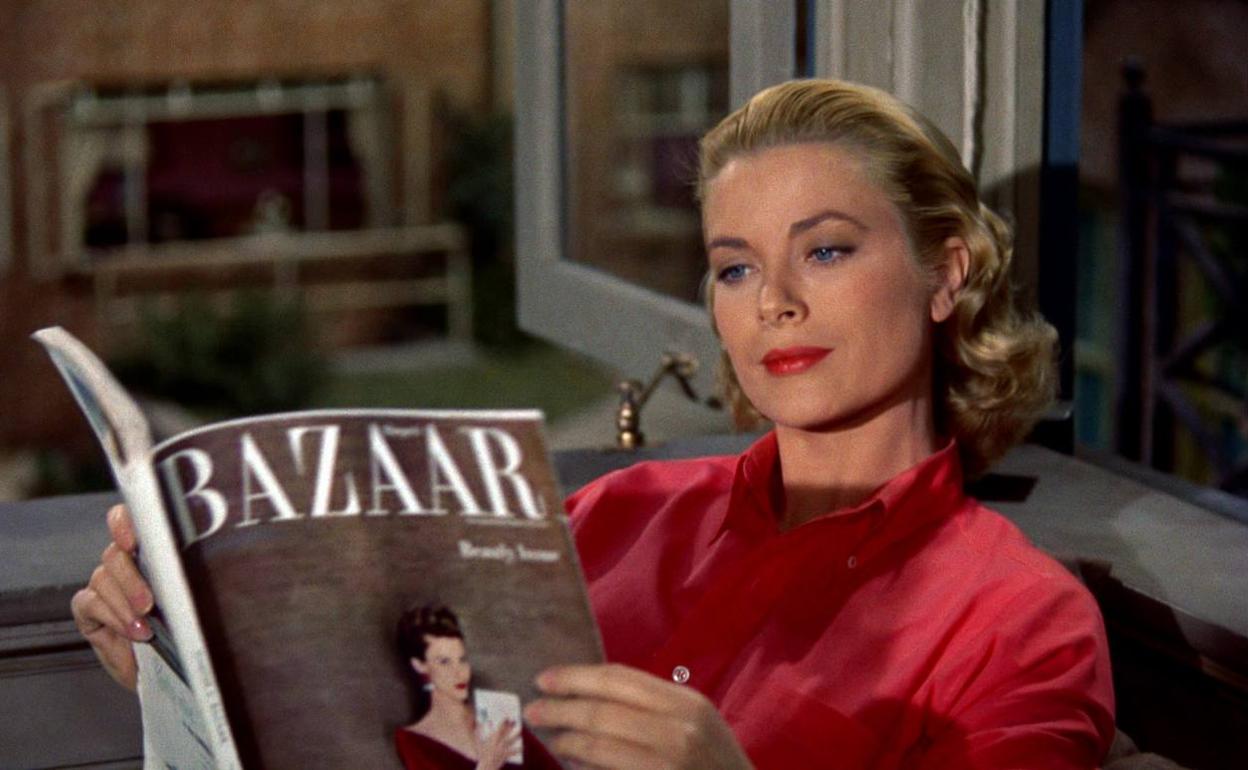 Grace Kelly, en «La ventana indiscreta».