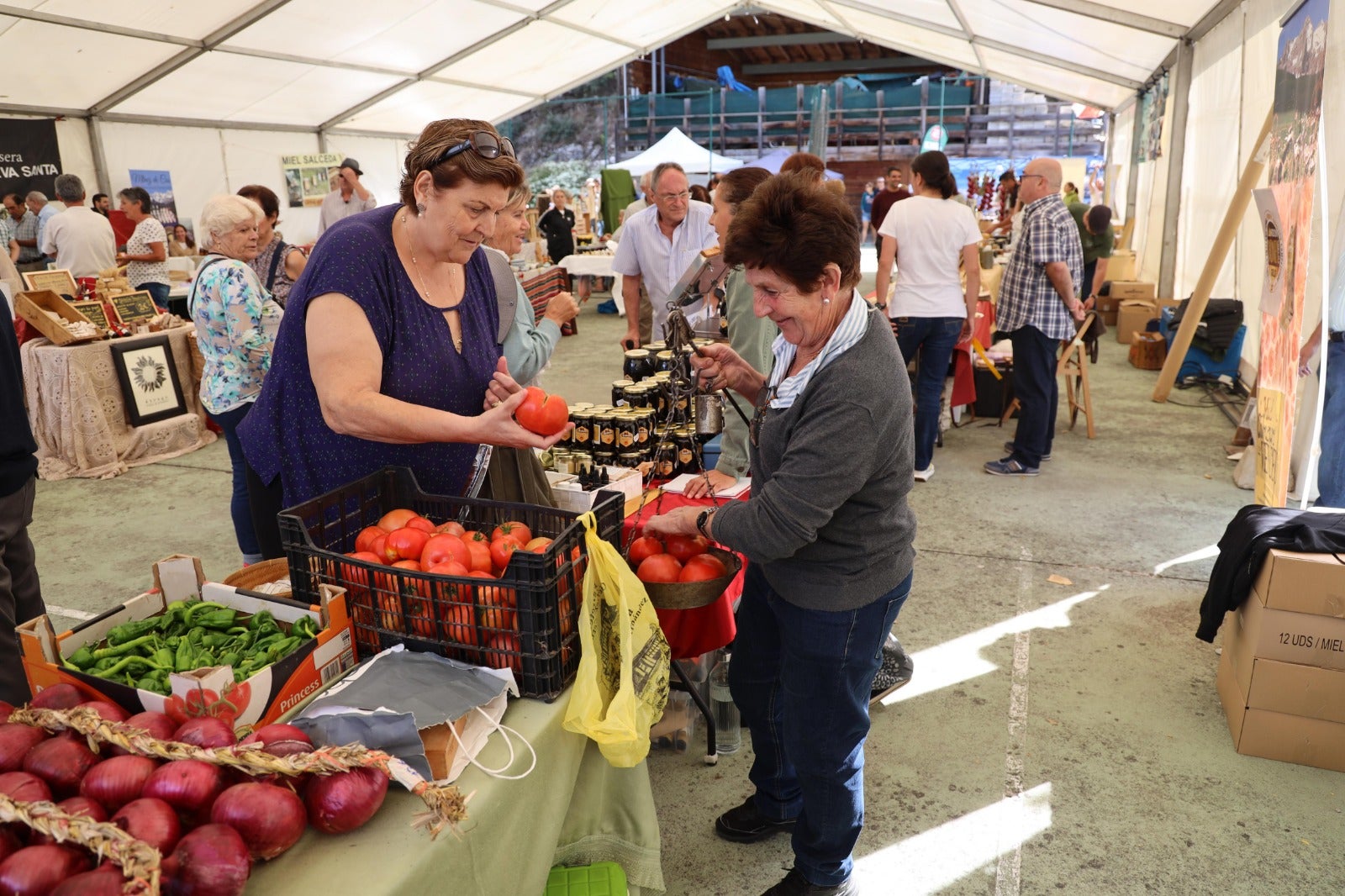 Fotos: Éxito de participación en la Feria de la Miel de Vega de Liébana