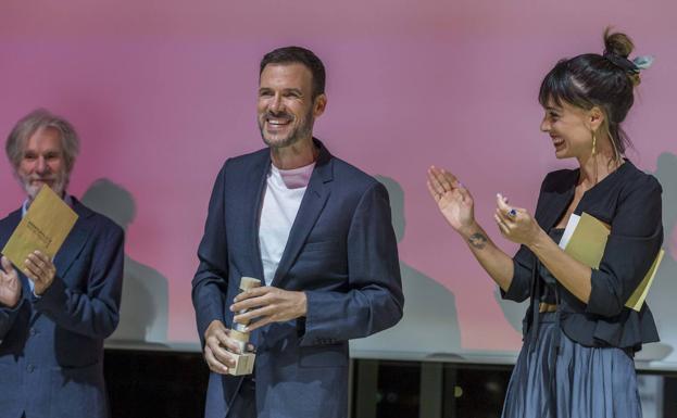 El actor Daniel Grao, premiado por 'La casa entre los cactus.