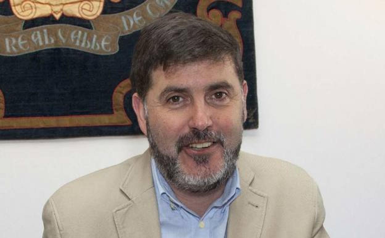 El concejal regionalista en el Ayuntamiento de Camargo, Héctor Lavín. 