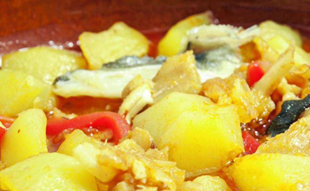 Patatas con bacalao