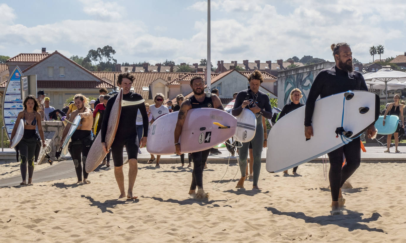 Fotos: Adiós a Manuel MArtínez &#039;Lolis&#039;, uno de los pioneros del surf en Cantabria