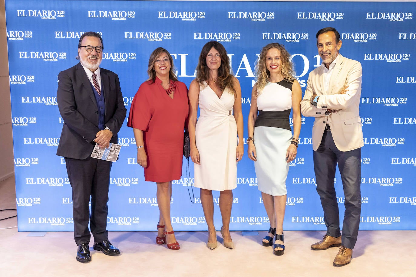 Pablo Coto (izquierda), Cristina Solar, Silvia Aparicio, Yolanda Sainz de Tejada y Mikel Madariaga.