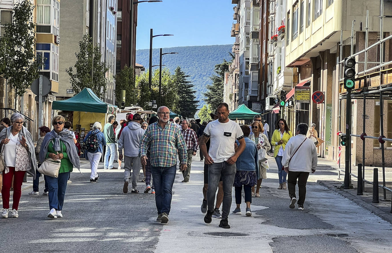 Numerosas personas se han acercado a Reinosa para disfrutar de los actos probramados con motivo de San Mateo.