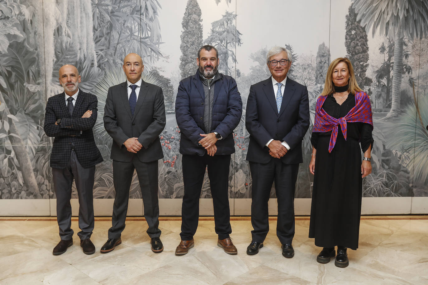 Antonio López, Rubén Santiago, Agustín González, Miguel Mateos y Ana Cabrero.