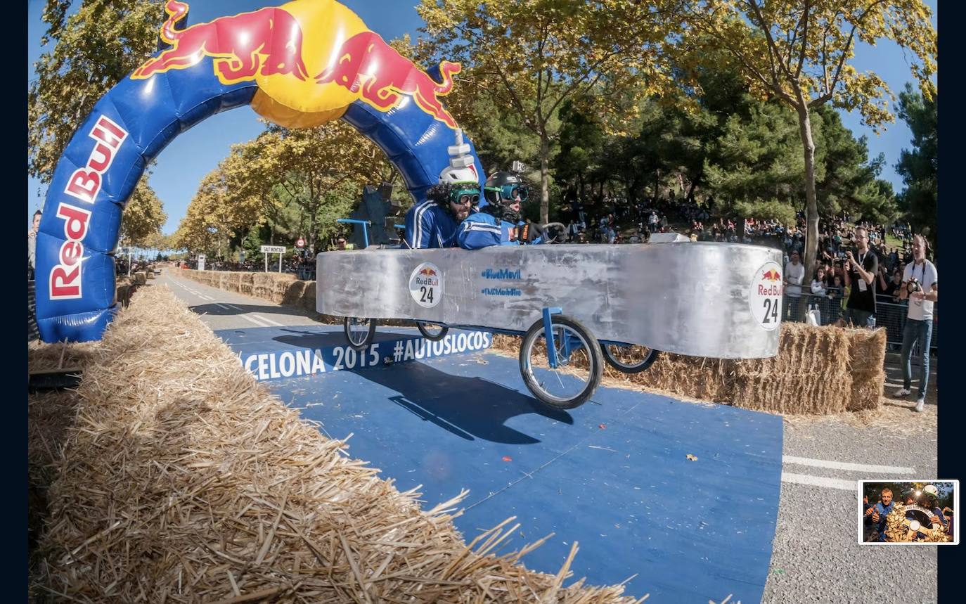 Fotos: Así son las carrera de Autos Locos de Red Bull