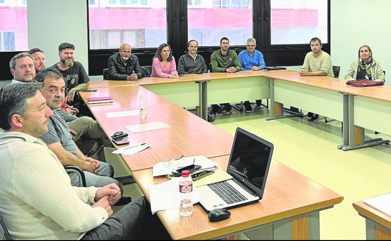 Un momento de la reunión celebrada el pasado jueves en la sede de CEOE-Cepyme. 