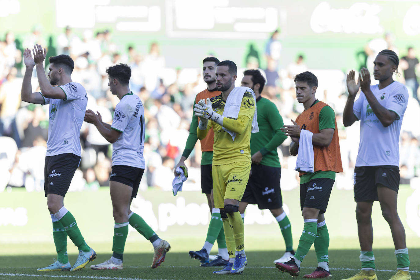 Fotos: Las mejores imágenes del Racing-Málaga