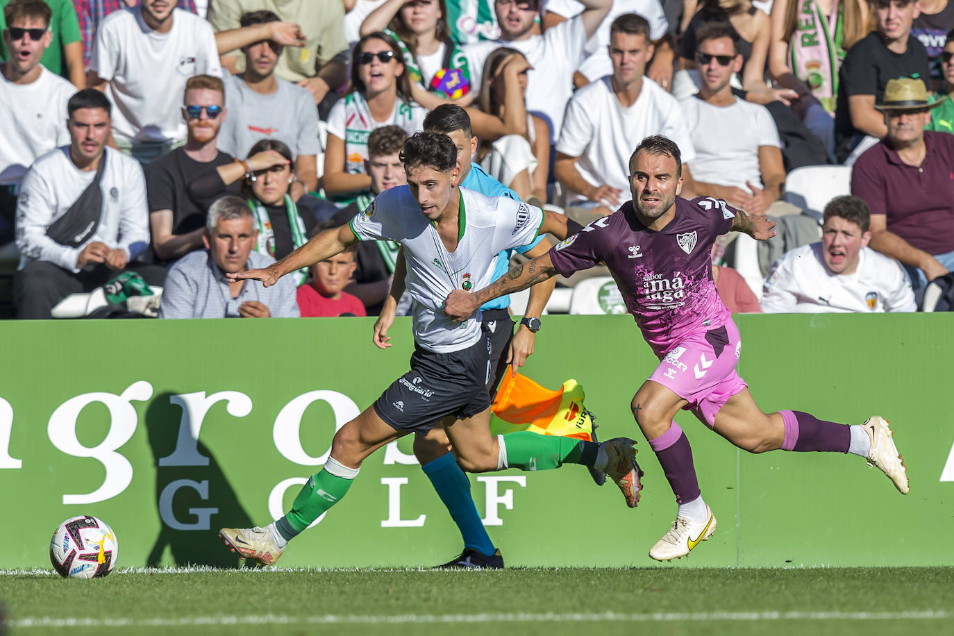 Fotos: Las mejores imágenes del Racing-Málaga