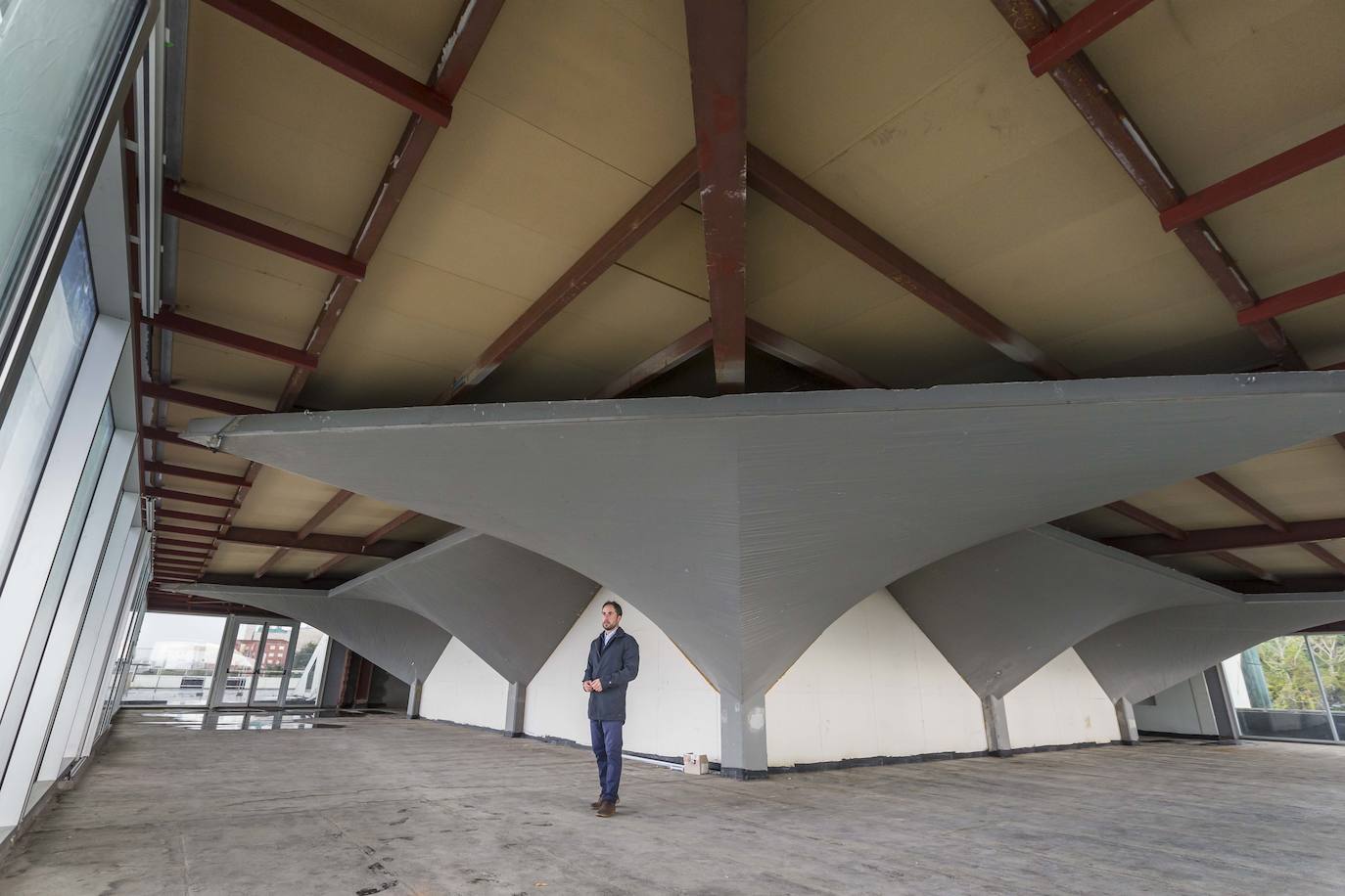 Fotos: Visita a las obras del Museo Marítimo