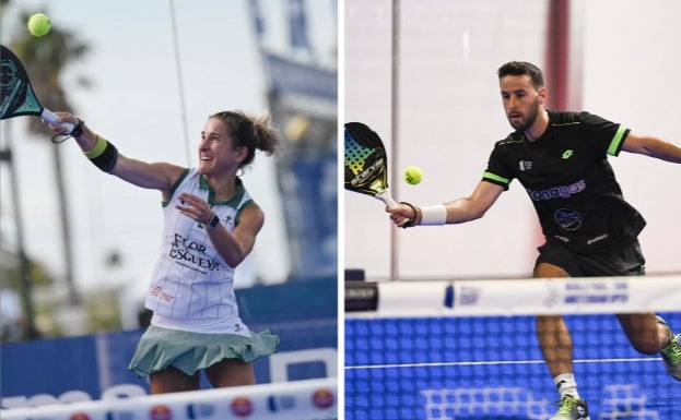 Sara Ruiz Soto y Jorge Ruiz Gutiérrez, los números uno del pádel cántabro.