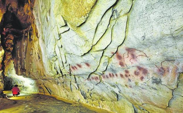 Cueva de El Castillo, en Puente Viesgo. 