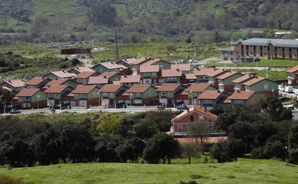 Vista de la zona de La Loma en la villa cántabra.