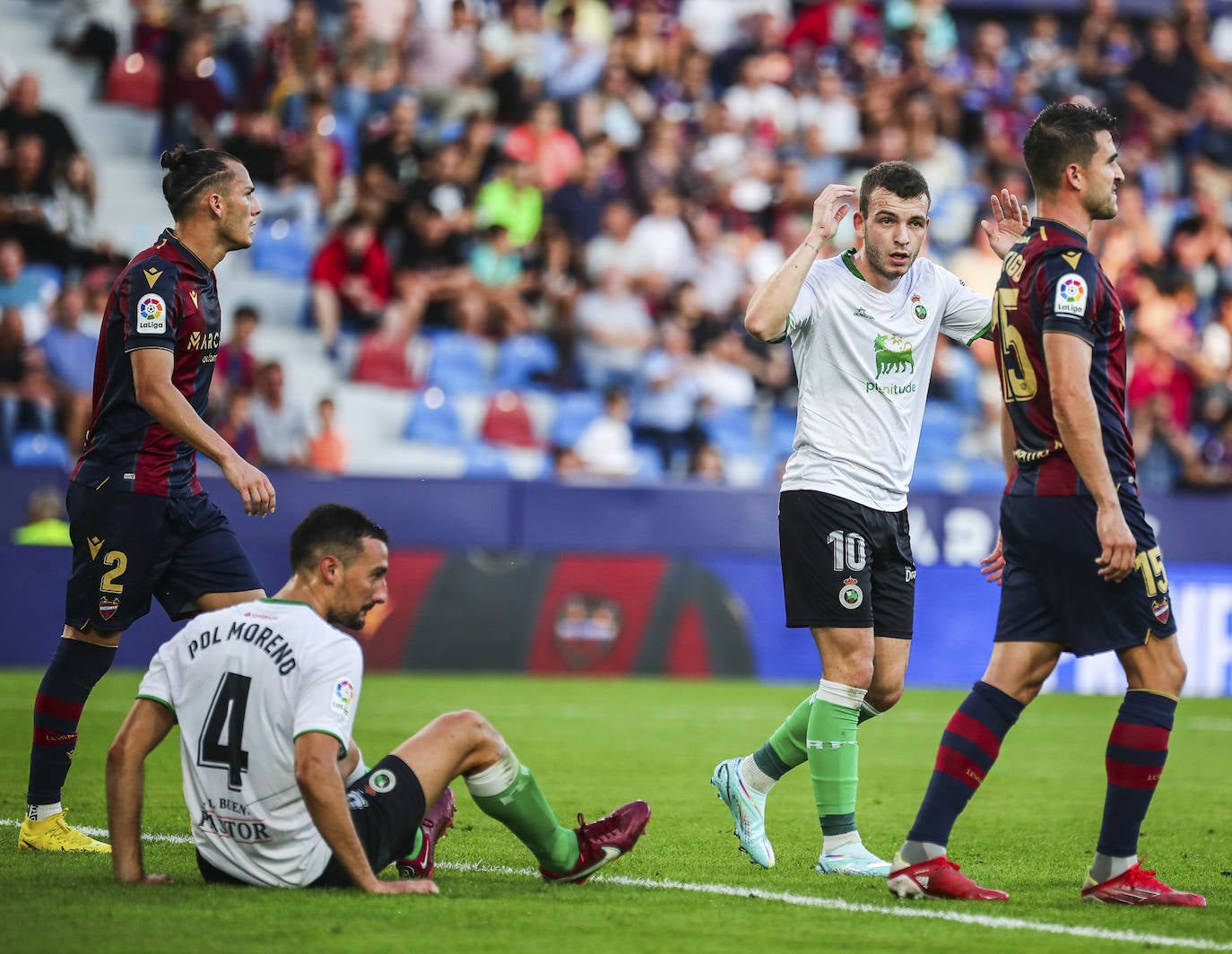 Fotos: Levante - Racing, en imágenes