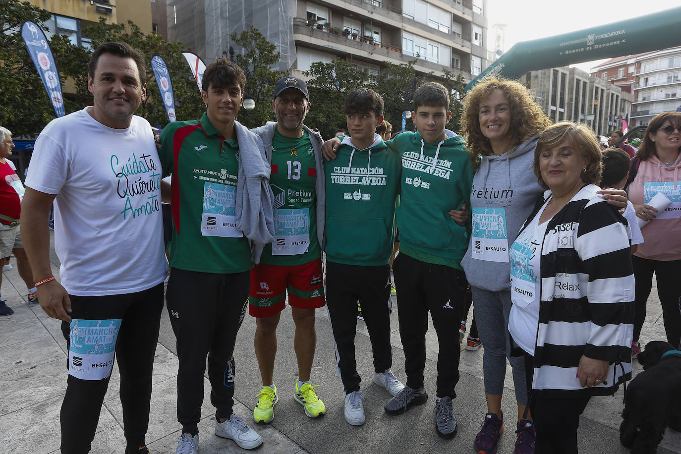 Fotos: Imágenes de la Marcha de Amat en Torrelavega