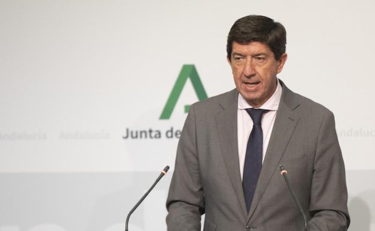 El exvicepresidente de la Junta, Juan Marín 