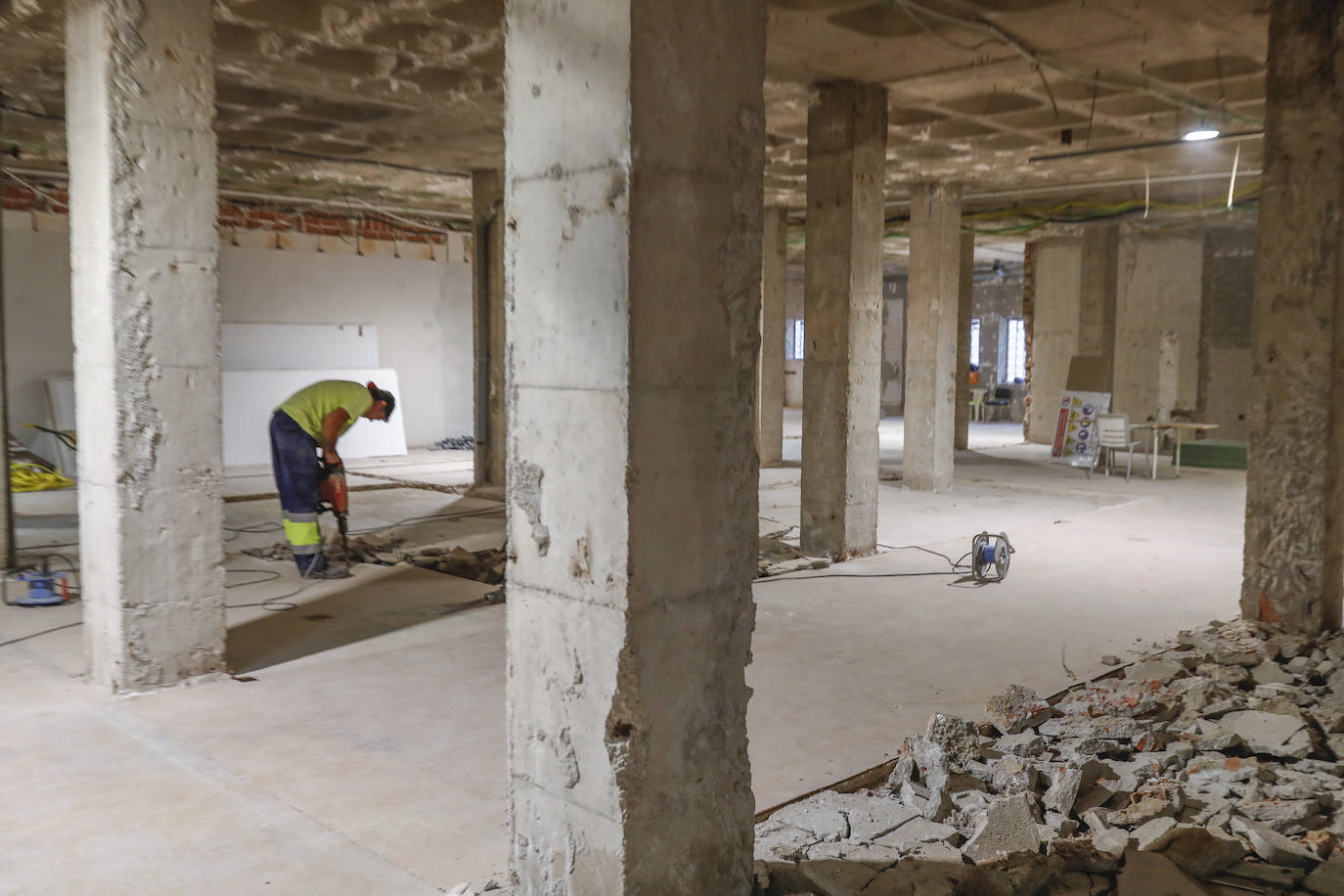 Fotos: Obras en el Mercado de Puertochico