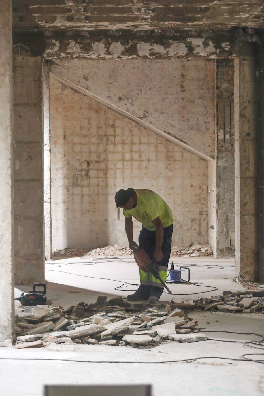 Fotos: Obras en el Mercado de Puertochico