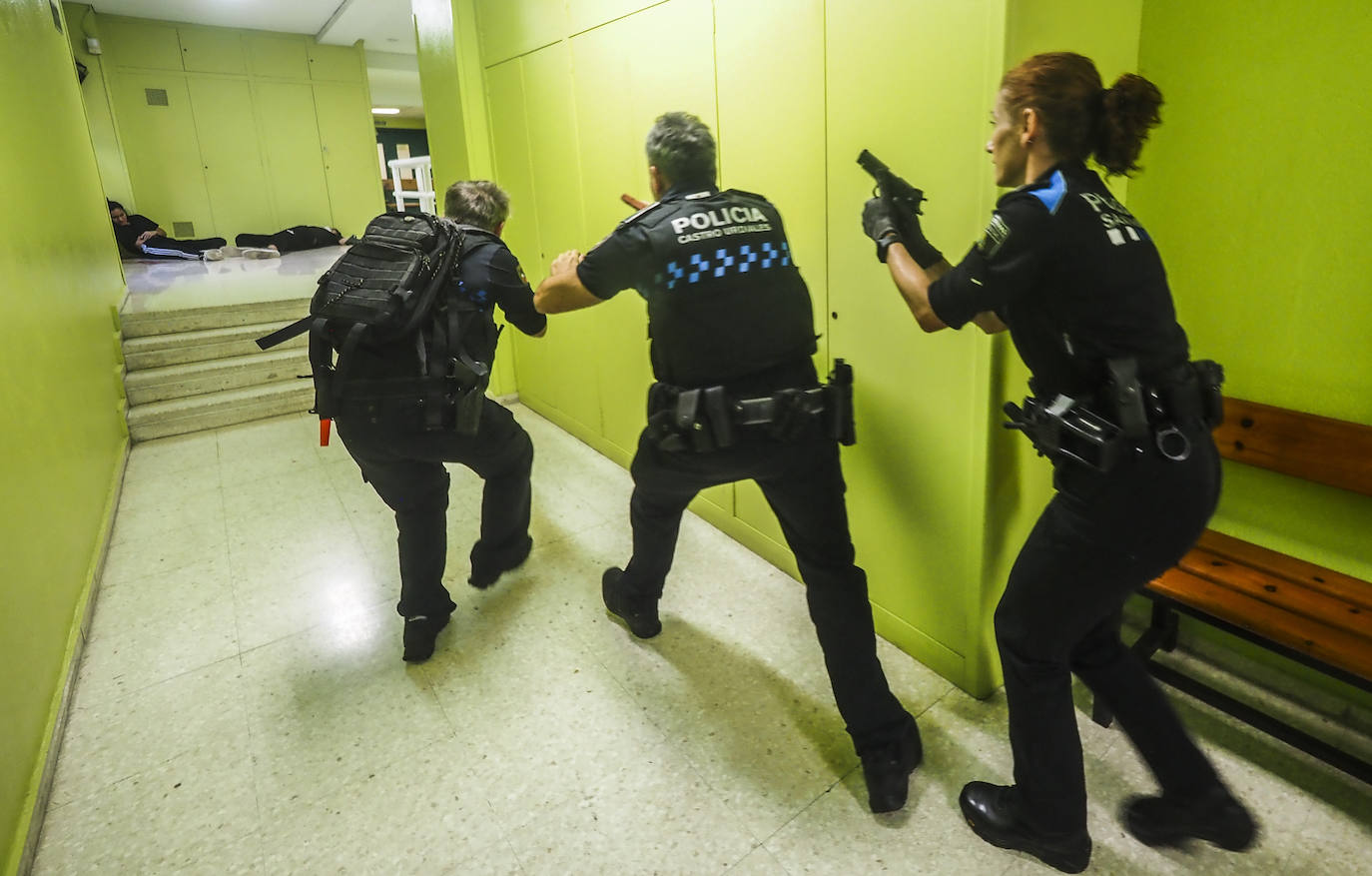 Fotos: Dos terroristas y cuatro muertos