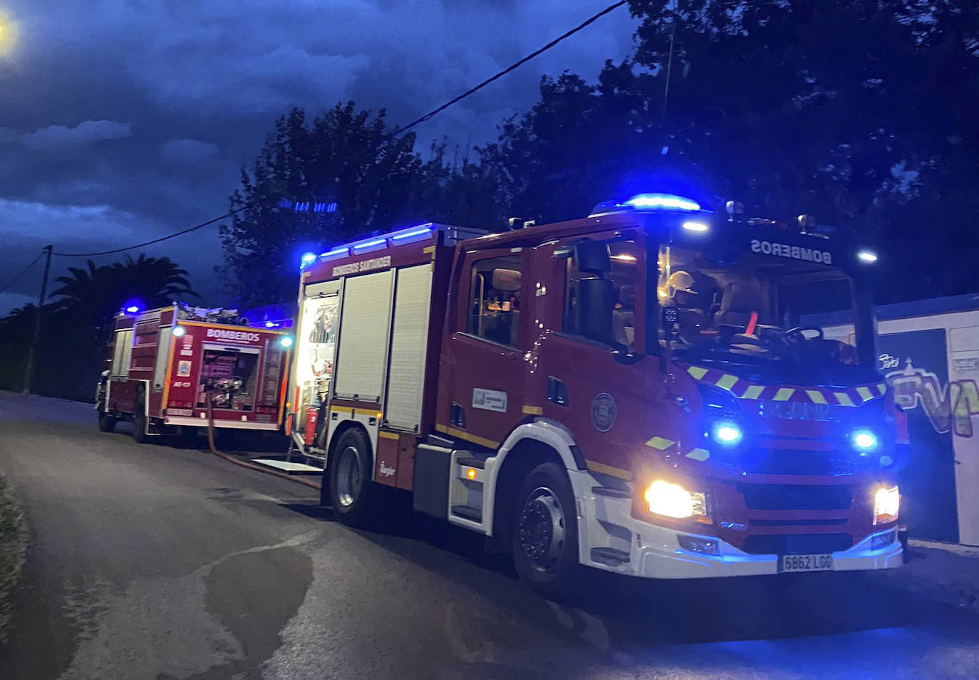 Fotos: Imágenes del incendio en Loredo