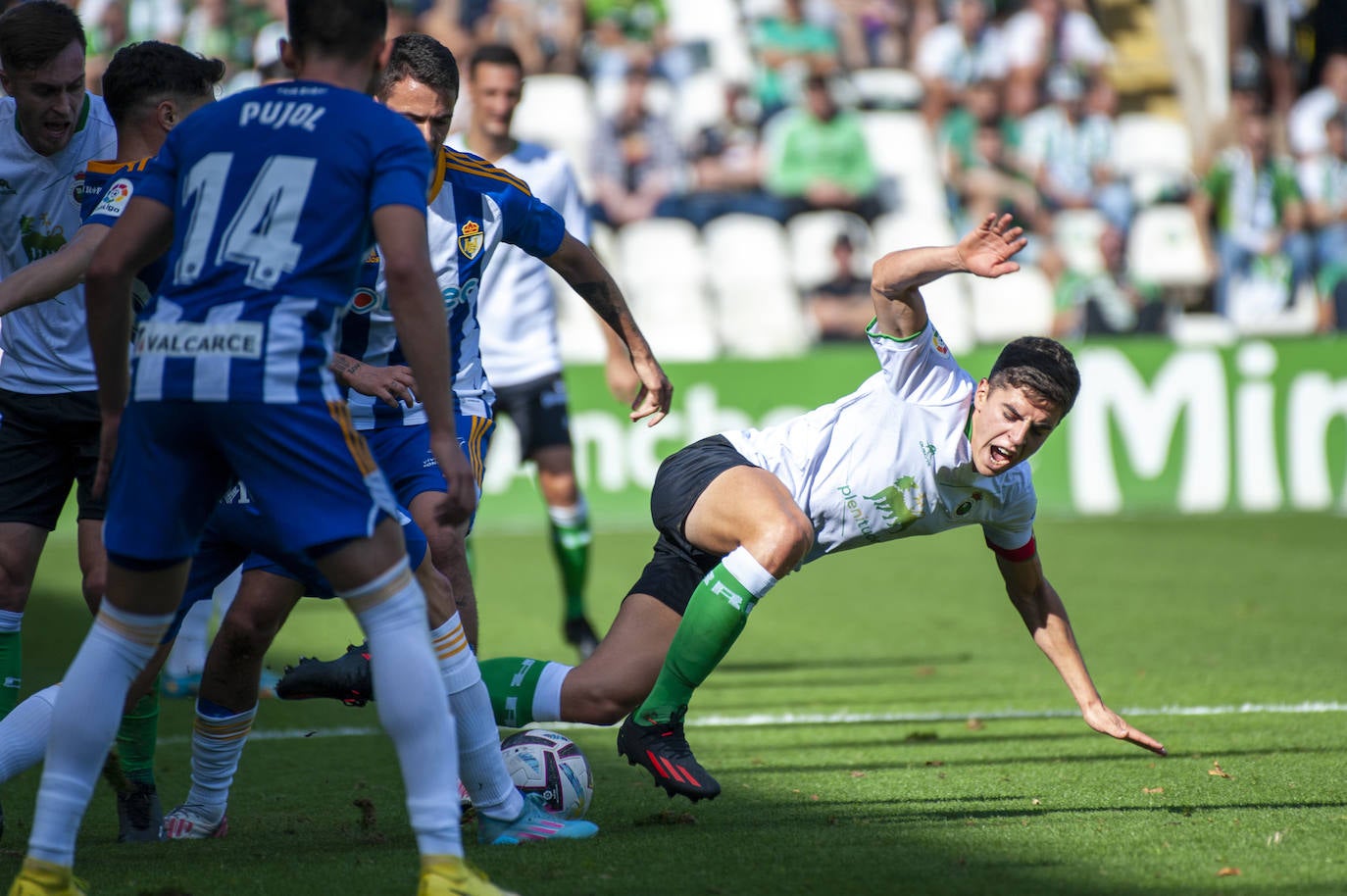 Fotos: Imágenes del Racing-Ponferradina