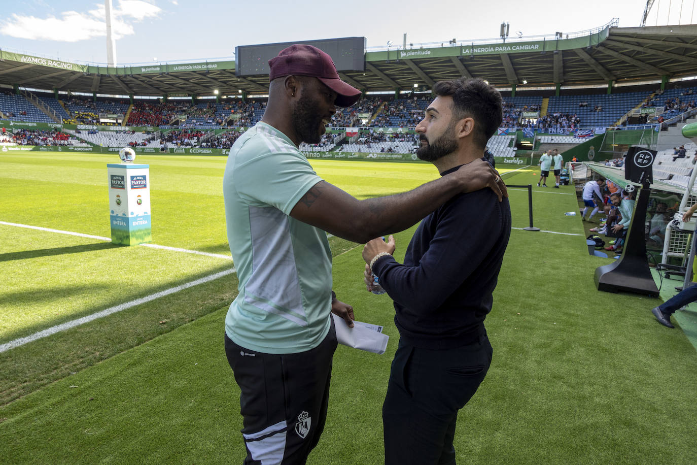 Fotos: Imágenes del Racing-Ponferradina