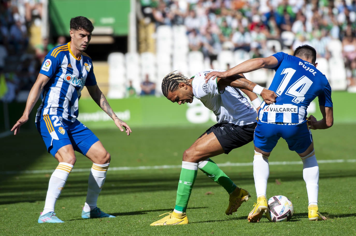 Fotos: Imágenes del Racing-Ponferradina