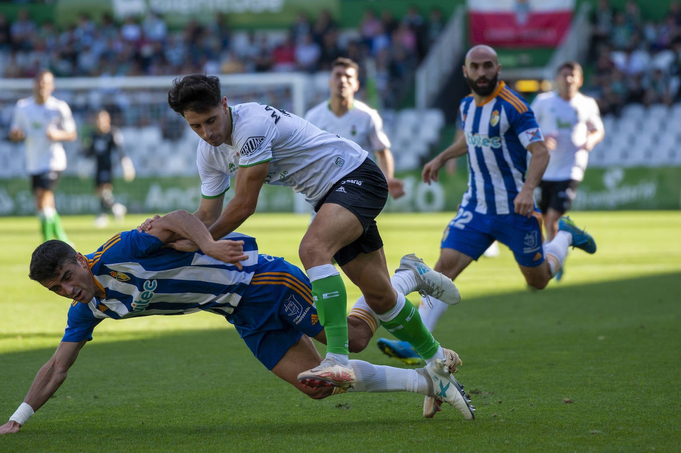 Fotos: Imágenes del Racing-Ponferradina