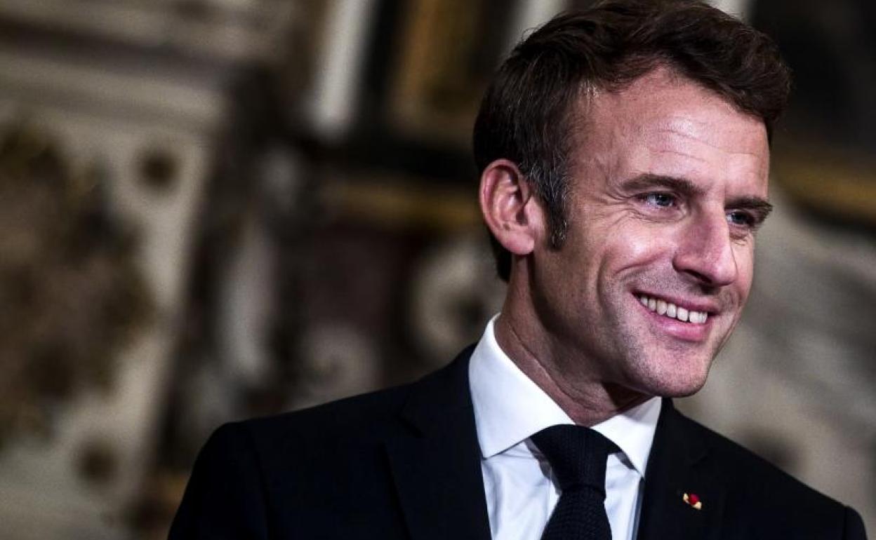 El presidente francés, Emmanuel Macron. 