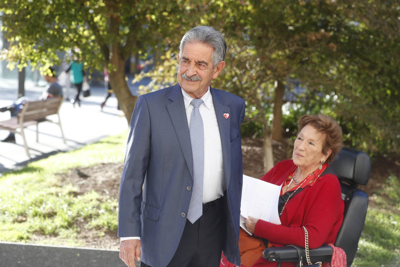 Fotos: Revilla, candidato con 80 años