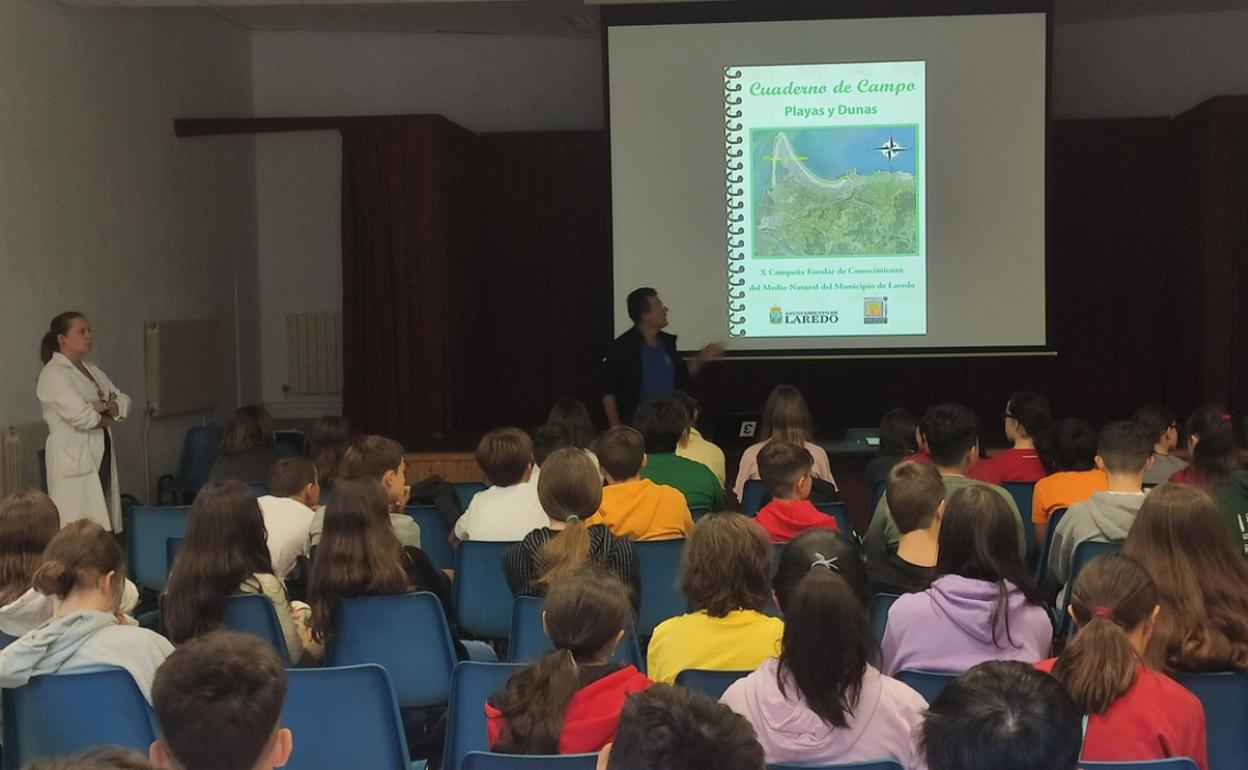 Comienza la X Campaña escolar de Conocimiento del Medio Natural de Laredo